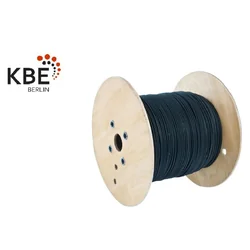 KBE juodas saulės kabelis 10mm2 DB+EN 50618(H1Z2Z2-K)and IEC 62930(IEC 131)