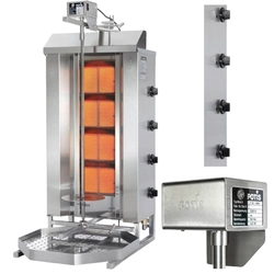 Kebab Gyros Toaster 4-Palnikowy Gas Potis Gd4 For Bottled Gas