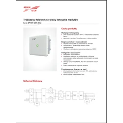 KEH-0001 Інвертор 3-fazowy 20 кВт Kehua SPI20K-B X2