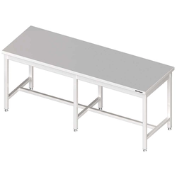 Κεντρικό τραπέζι χωρίς ράφι 2500x700x850 mm συγκολλημένο