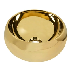 Kerra gold countertop washbasin KR-802 GOLD