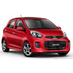 Kia Picanto - Chrome Strips Grill Chrome Dummy Bufer Tuning