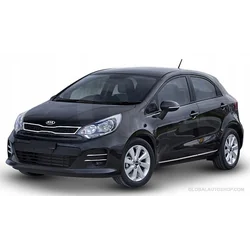 KIA RIO HATCHBACK / RIO5 - Listwy CHROM na drzwi boczne chromowane