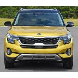 Kia Seltos - Chrome Strips Grill Chrome Dummy Bumper Tuning