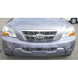 Kia Sorento - Chrome Strips Grill Tuning chrómového dummy nárazníka