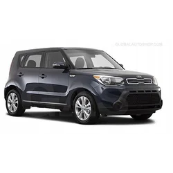 KIA SOUL - CHROME juostos ant chromuotų šoninių durelių