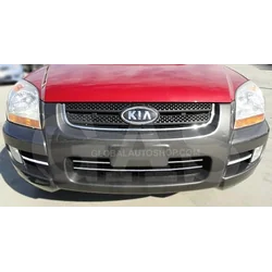 Kia Sportage - Chrome Strips Grill Chrome Dummy Bumper Tuning