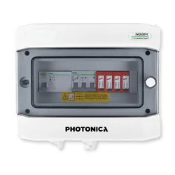 Kintamosios srovės skirstomieji įrenginiai PHOTONICA AC TYPE II / 16A / RCD100mA PAC-3D-F16RC