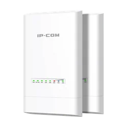 Kit 2 peças Ponto de Acesso IPmaX, Wi-Fi 5 867Mbps, 12dBi - max 5km, Gerenciamento - IP-COM CPE6S