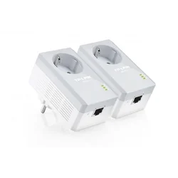 Kit adaptador powerline T 600 Mbps 300 m Toma de CA TP-Link TL-PA4010PKI