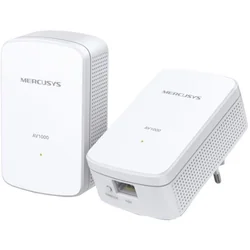 Kit adattatore Powerline Mercusys con porta HomePlug AV2 Gigabit Ethernet - KIT MP500.