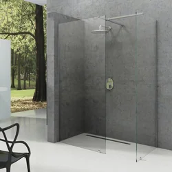 Kit d'installation pour cabines de douche et murs Ravak Brilliant et Walk-In, W SET, Uni Free/Wall (alu brillant)