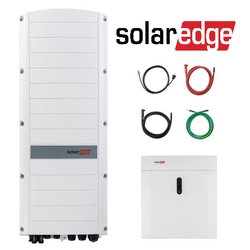 Kit domestique SolarEdge SE10K-RWS + batterie 4,6kWh + câble batterie/onduleur RWS IAC-RBAT