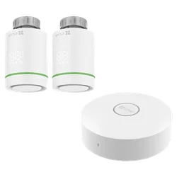 Kit Home Gateway Smart Home + 2x Intelligente thermostaat draadloze communicatie ZigBee Ezviz - CS-T55-A3-A(kit)