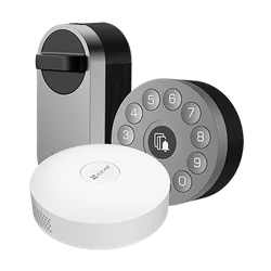 Kit Smart lock avec clavier multifonctions et Home Gateway - EZVIZ CS-DL01S-DL01CP-A3