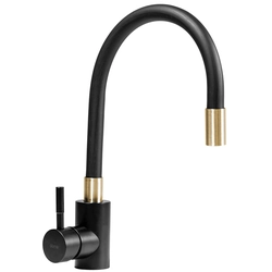 Kitchen faucet Rea Clever Black Gold