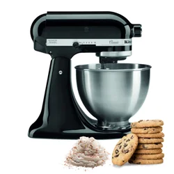 Kitchenaid Mixer Robot 5k45sseob Black 4,28l - Elegant and Efficient Kitchen Robot