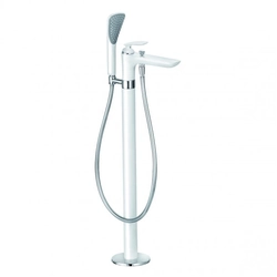 Kludi Balance bathtub-shower faucet free-standing white