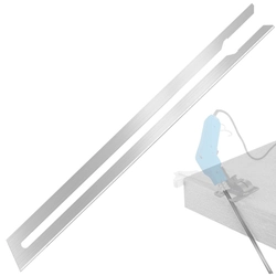 Knife thermal blade for cutting Styrofoam, straight, length: 150 mm