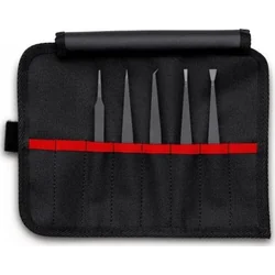 Knipex ESD-KUNSTSTOFF-Pinzetten-SET, 5SZT.