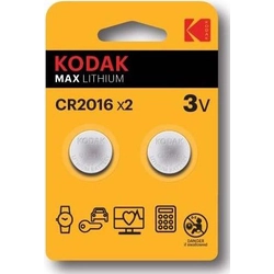 Kodak baterija Max CR2016 2 kom.