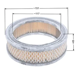 Kohler Air Filter /Fi152X117X48/ 8R06-05