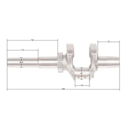 Колінчастий вал Loncin LC2V90 (T230) type C ORIGINAL PART