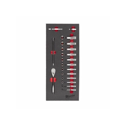 Комплект гаечни ключове Milwaukee 1/4inch.