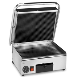 Kontakta grill panini | keramisk brödrost | räfflad topp och botten | 2 kW | 410x480x210 | RQ17012