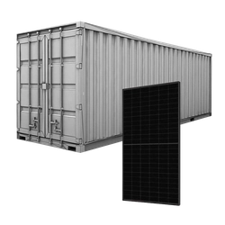 Konténeres fotovoltaikus panelek JASolar JAM72S20, 460W, monofacial, 30 db raklap, 660 db konténer