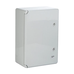 Κουτί διανομής IP65 σε γκρι ABS, ματ πόρτα, πλάκα metalica'300x400x170 mm PP3004