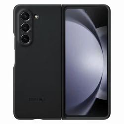 Koženkové pouzdro pro Samsung Galaxy Z Fold 5 černé