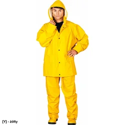 KPLPU - High-quality raincoat set made of elastic, highly durable material - 6 colors - M-6XL