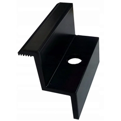 Krajnja stezaljka za montažu 35 mm crna