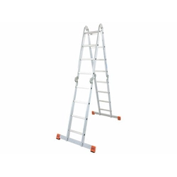 Krause MultiMatic four-part articulated multi-purpose ladder 4x4