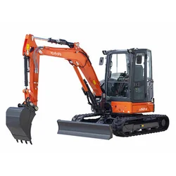 Kubota U50 mini excavator 29,7 kW | 1826 cm <sup> 3 </sup> | Digging depth: 3370 mm