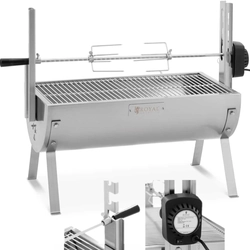 Kulgrill med elektrisk grillspyd til stegning af smågrise 4 W 15 kg 82 cm