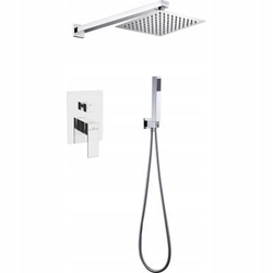 KVADRATO SHOWER SET WITH A CONCEALED MIXER