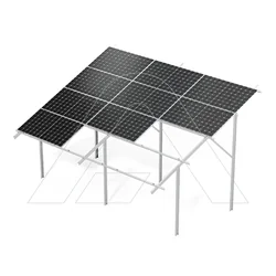 KWH.UN-0006 Konstrukcja wsporcza gruntowa wolnostojąca uniwersalna 4x6 układ POZIOMY (MODUŁ OD DŁUGOŚCI 1722MM DO 2279M SZEROKOŚĆ 1130-1140MM )