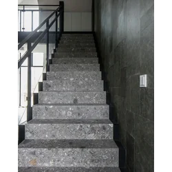 Ladrilhos de escada LASTRYKO TERAZZO como concreto, grés 120x30 ANTI-SLIP