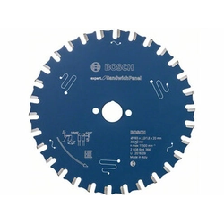 Lama per sega circolare Bosch 165 x 20 mm | numero di denti: 30 db | larghezza di taglio: 2 mm