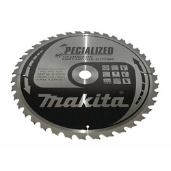 Lame de scie circulaire Makita 355 x 30 mm | nombre de dents : 40 db | largeur de coupe : 3 mm