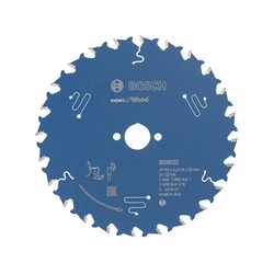 Lâmina de serra circular Bosch 160 x 20 mm | número de dentes: 24 db | largura de corte: 2,2 mm
