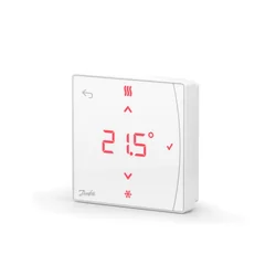 Lämmönohjausjärjestelmä Danfoss Icon2, langaton termostaatti IR-anturilla, näytöllä, superverkko