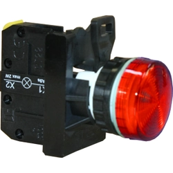 Lamp sygn.ST-22-LC -230V -LED (red)