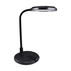 Lampă de birou PLATON LED BLACK LED