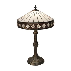 Lampă de masă Viro Ilumina Alb Zinc 60 W 30 x 50 x 30 cm