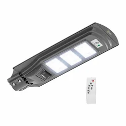 Lampă solară stradală, 300 W, senzor de mișcare | HT-SLED-300