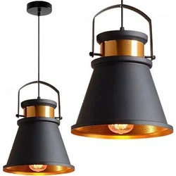 Lampa sufitowa ASTI C Czarna