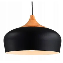 Lampa sufitowa wisząca Bari APP181-1CP Czarna